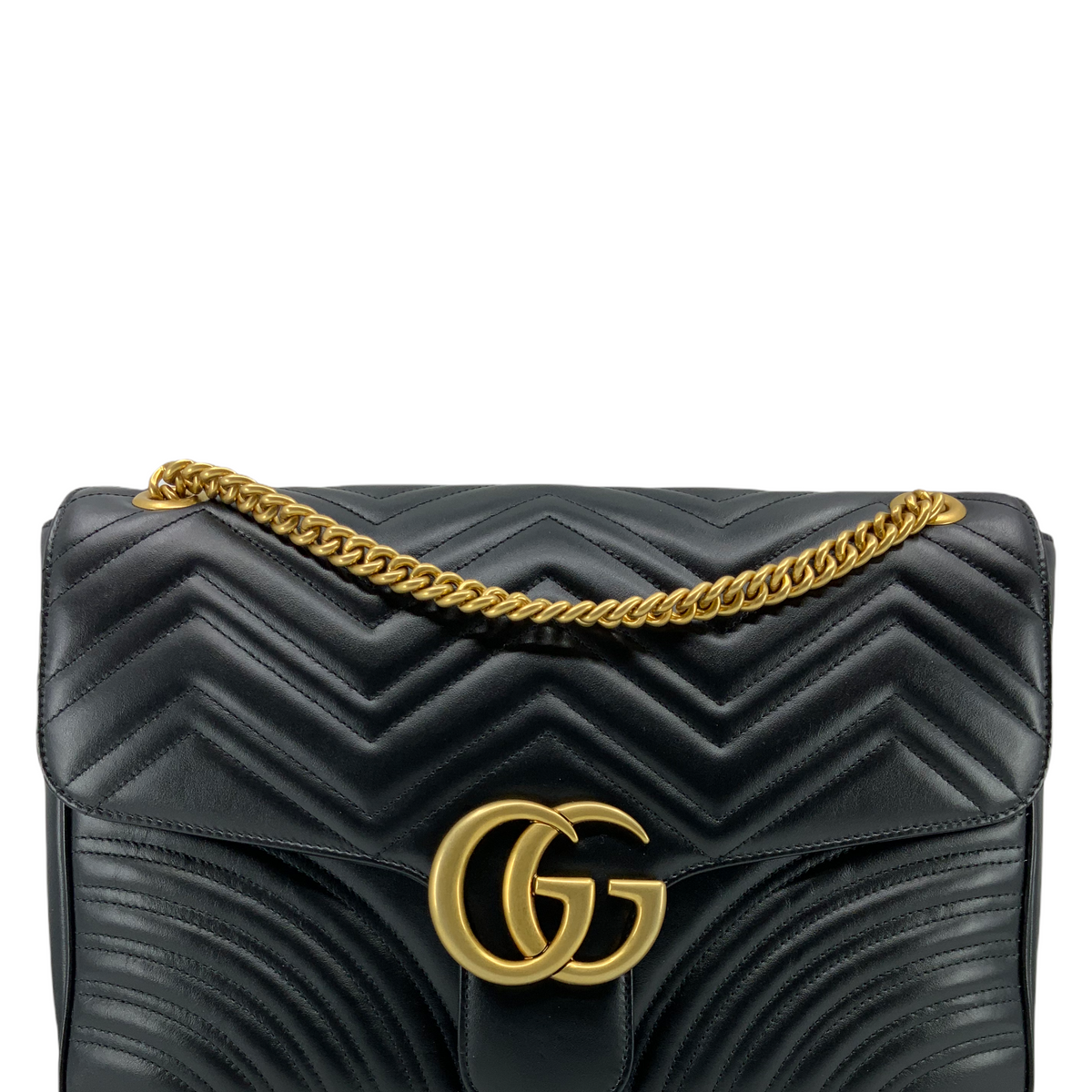 Gucci GG Marmont Large Matelassé Shoulder Bag NEW