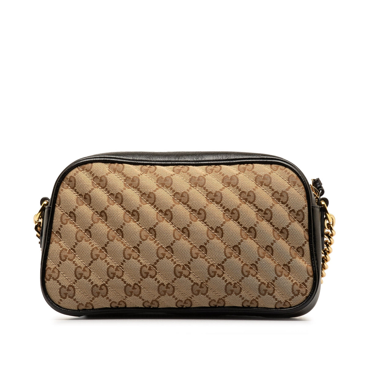 GUCCI Small GG Canvas Marmont Matelasse Camera Bag