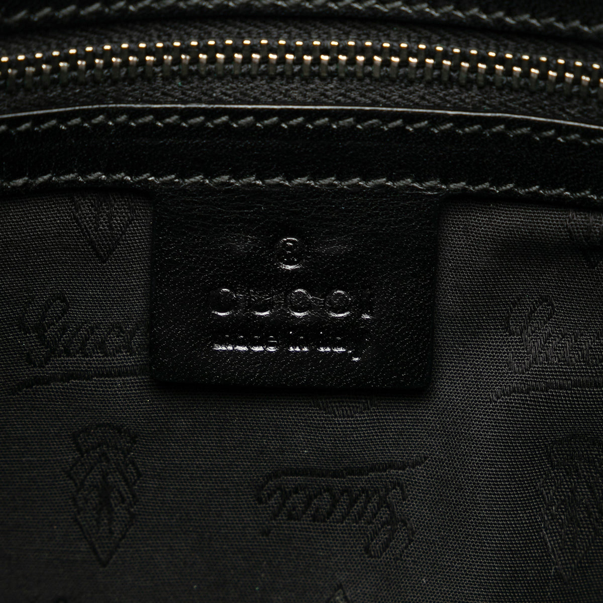 GUCCI GG Imprime Studded Shoulder Bag