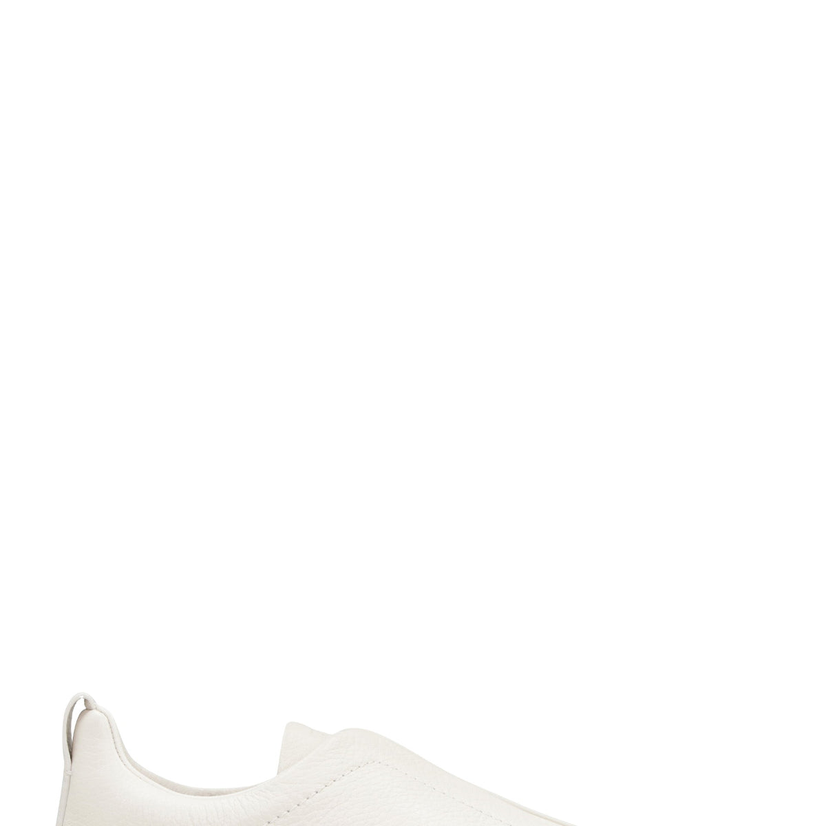 TRIPLE STITCH LEATHER SNEAKERS