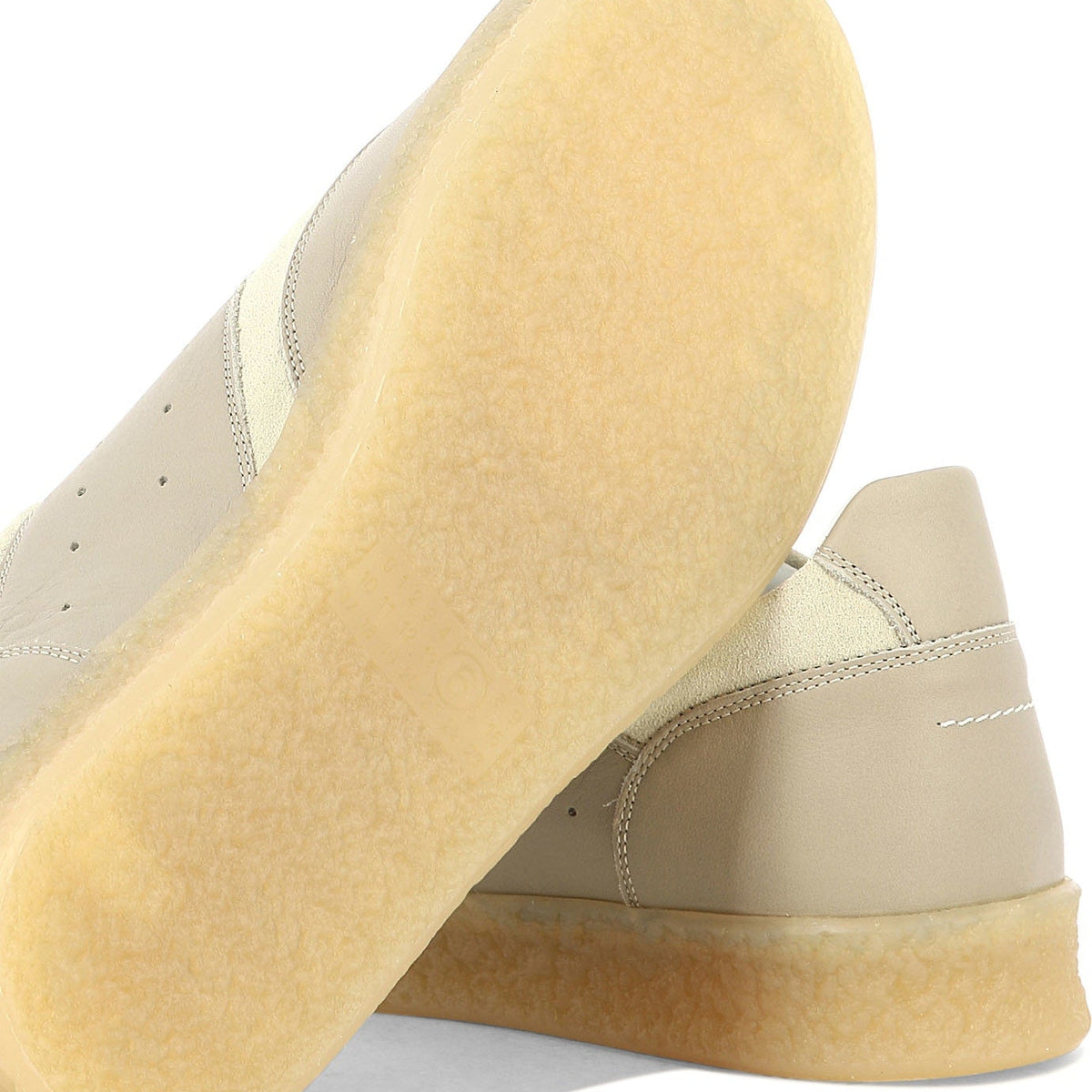 LEATHER AND SUEDE SNEAKERS