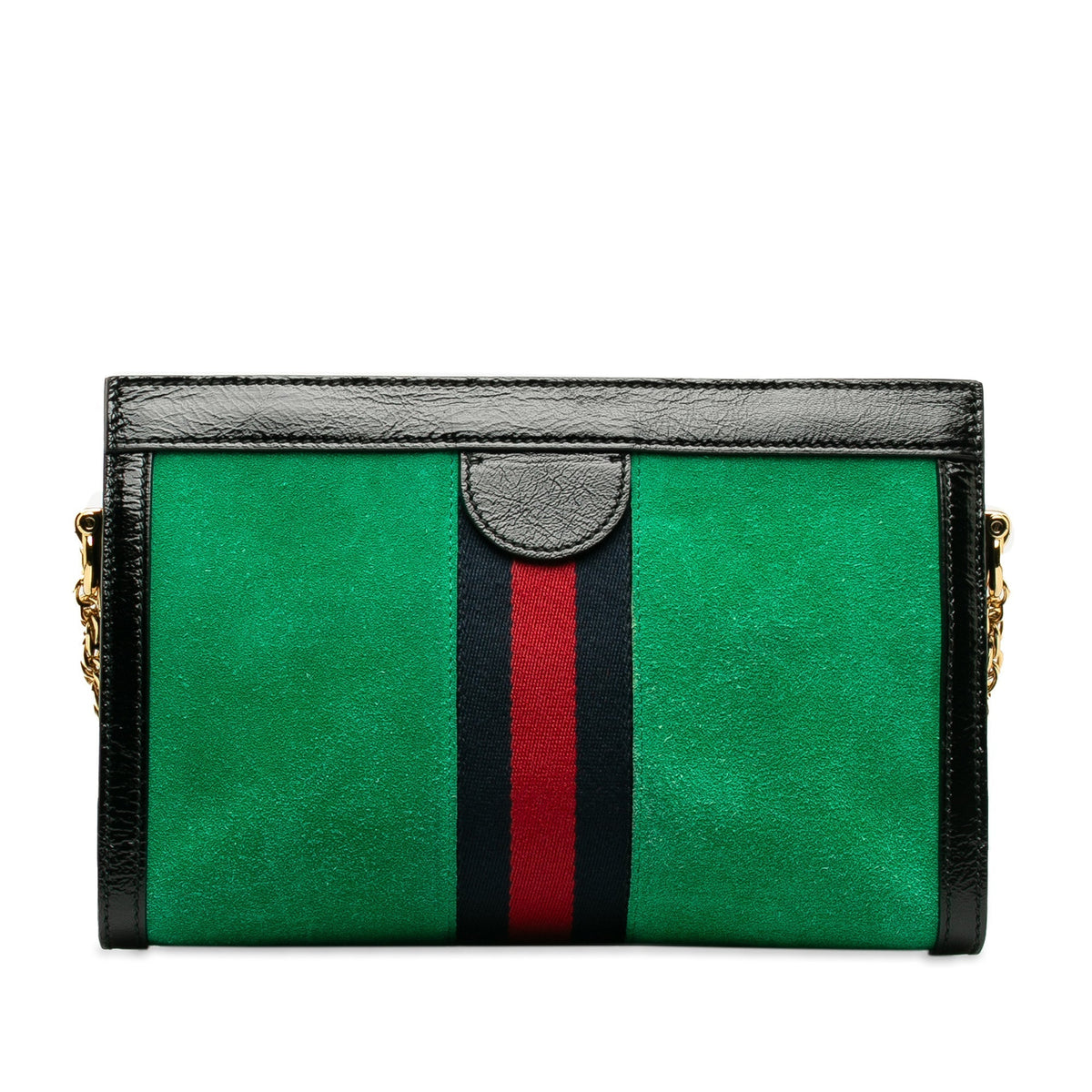 GUCCI Medium Suede Ophidia Web Crossbody Crossbody Bag