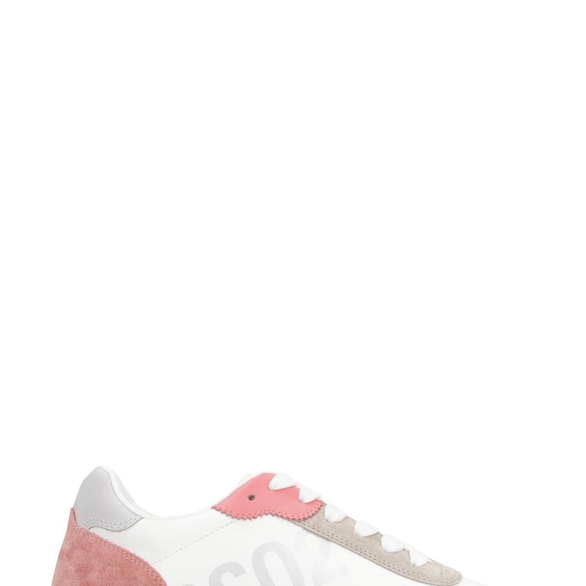 RUNNING LEATHER LOW-TOP SNEAKERS