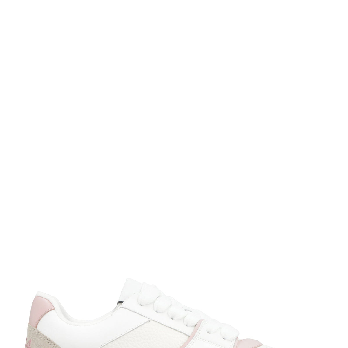 SPIKER LEATHER LOW-TOP SNEAKERS