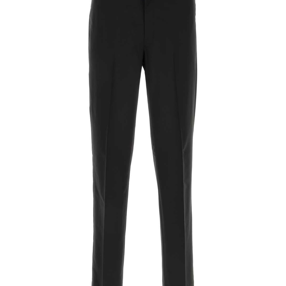 PRADA Wool Blend Trousers for Men - SS25 Collection