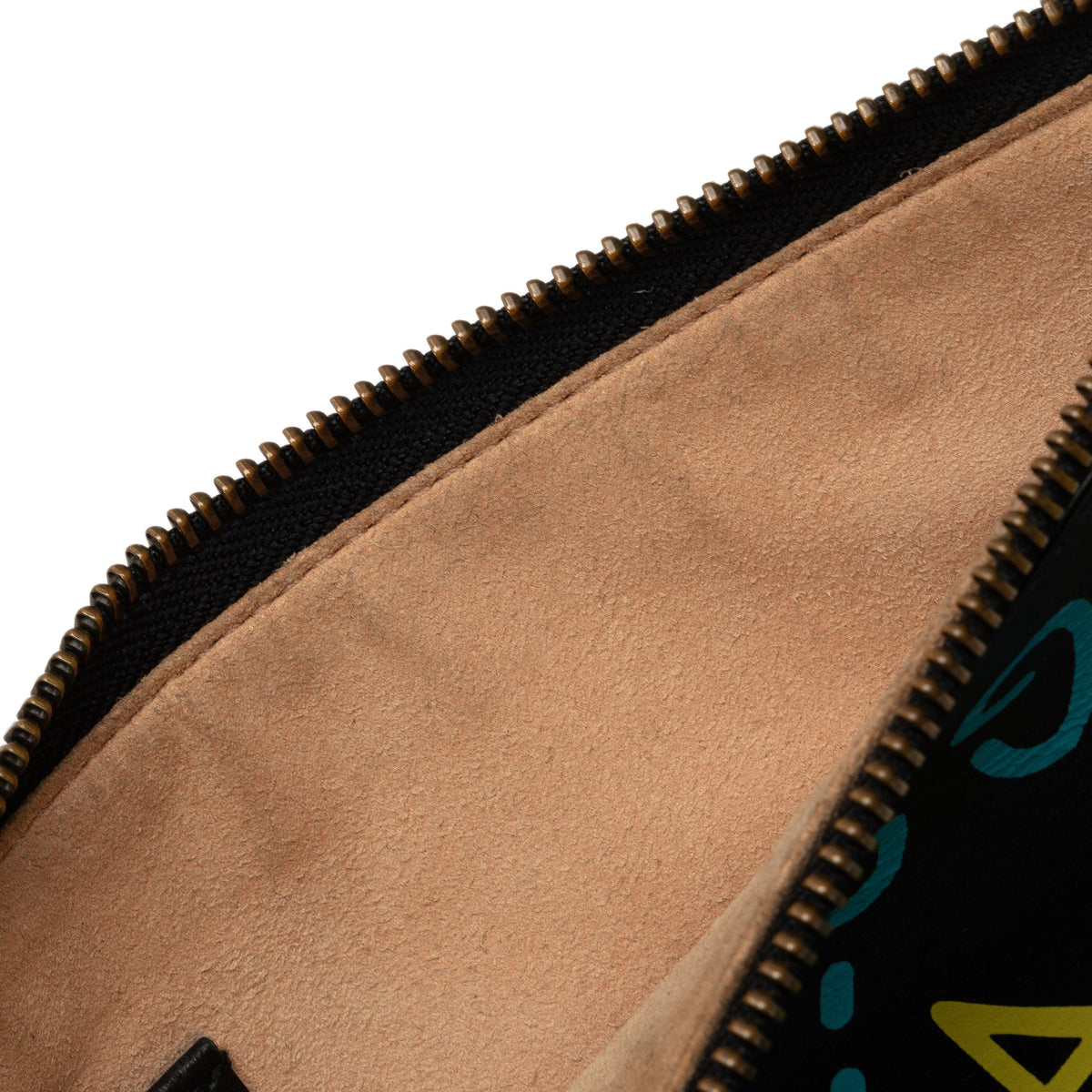 GUCCI Leather Ghost Clutch Clutch Bag