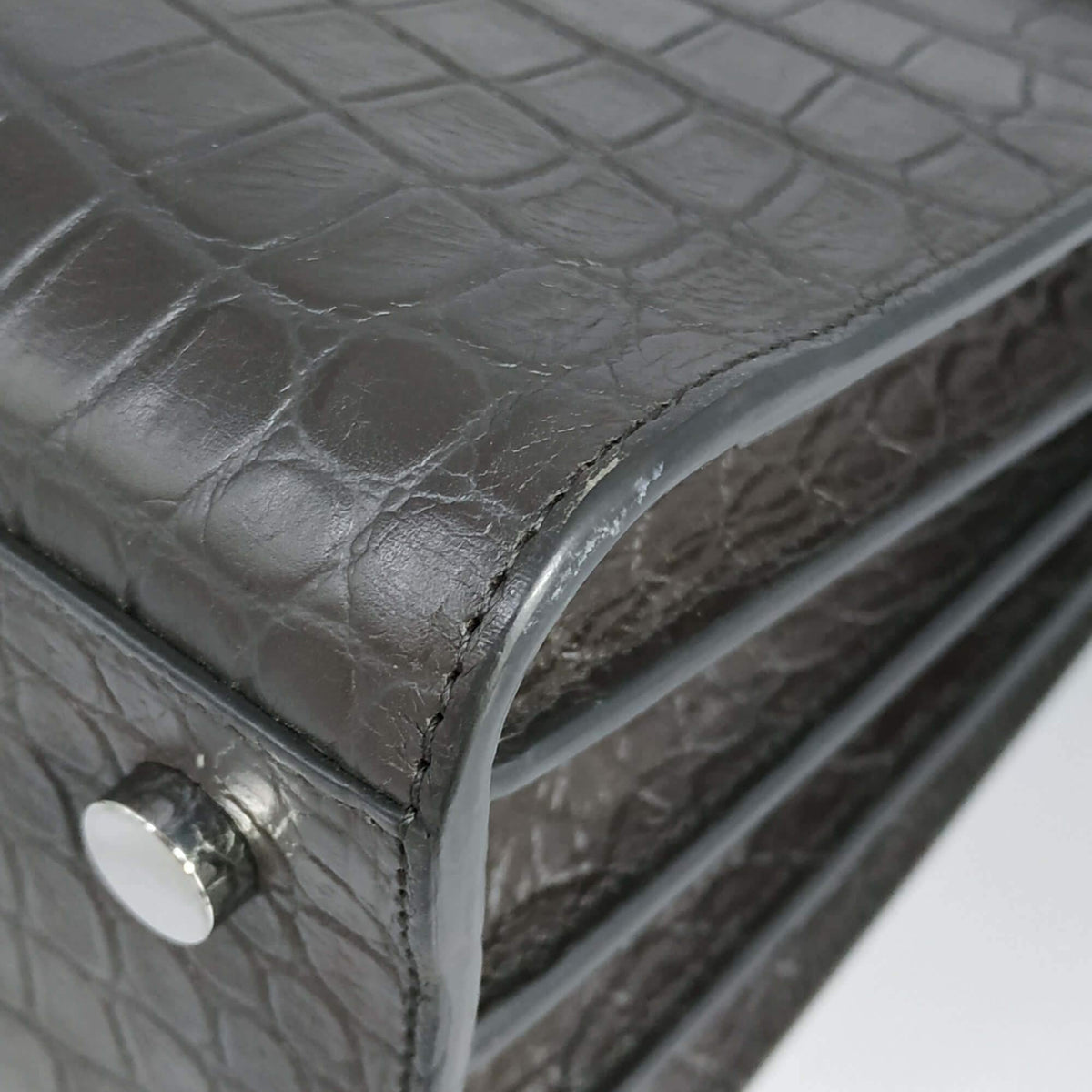 Classic Baby Sac De Jour Crocodile Embossed