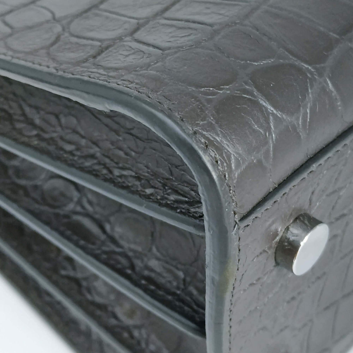 Classic Baby Sac De Jour Crocodile Embossed