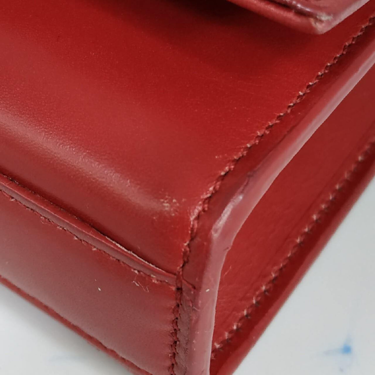Classic Monogram Kate Clutch Red with Tassel