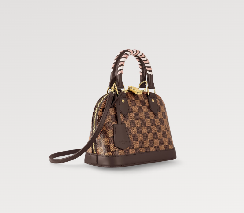 Ava’s Mode Damier Ebene Braided Alma BB