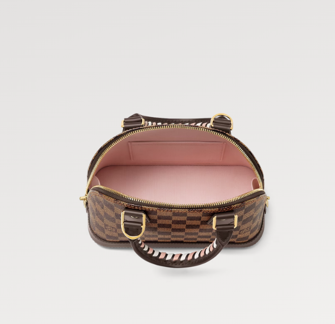 Ava’s Mode Damier Ebene Braided Alma BB