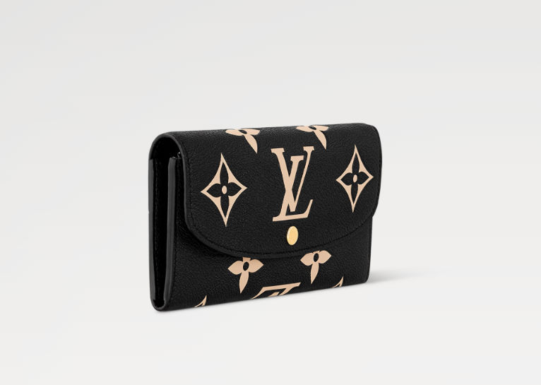 Ava’s Mode EMILIE WALLET Black/Beige