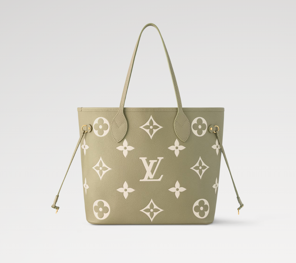 Ava’s Mode Neverfull MM Tote Khaki Cream
