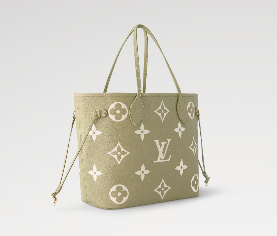 Ava’s Mode Neverfull MM Tote Khaki Cream