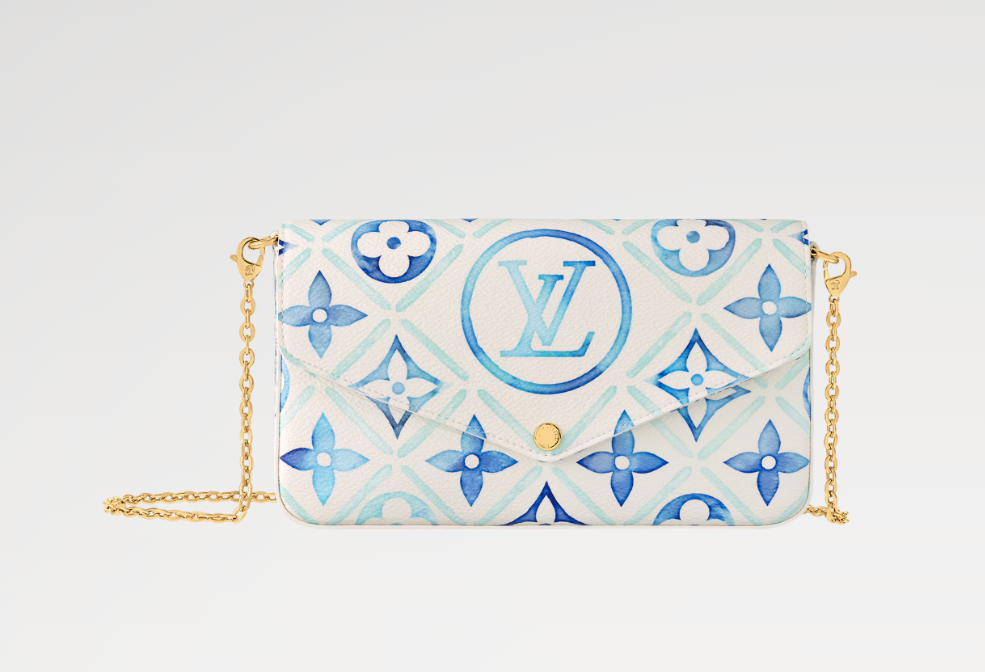 Ava’s Mode Félicie Pochette Lagoon Blue