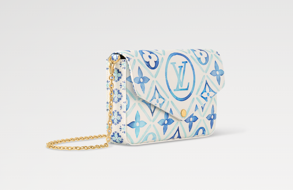 Ava’s Mode Félicie Pochette Lagoon Blue