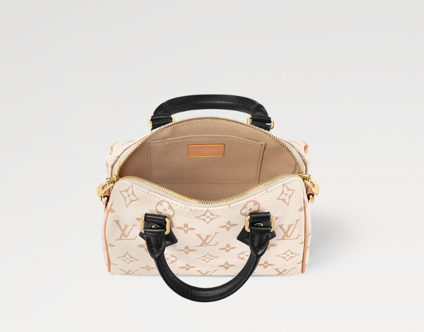 Ava’s Mode Speedy Bandouliere 20 Monogram Dune