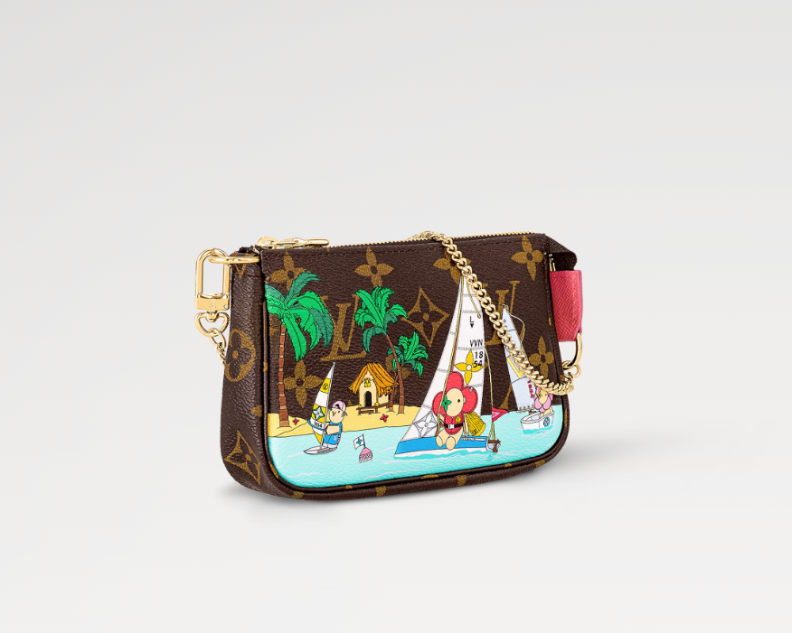 Ava’s Mode MINI POCHETTE ACCESSOIRES Pink