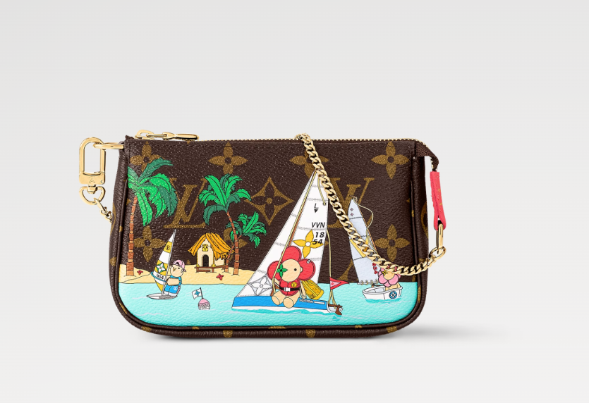 Ava’s Mode MINI POCHETTE ACCESSOIRES Pink
