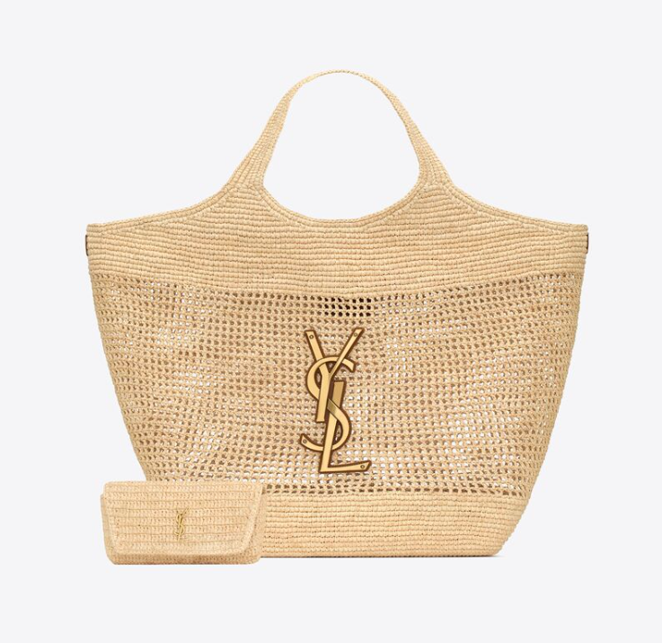 Saint Laurent (YSL) Icare in Raffia