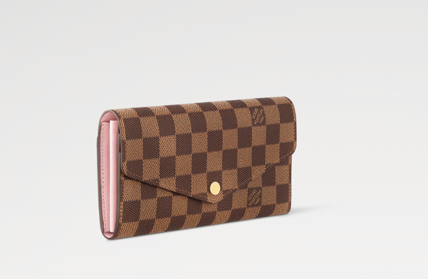 Ava’s Mode SARAH WALLET Damier Ebene Pink
