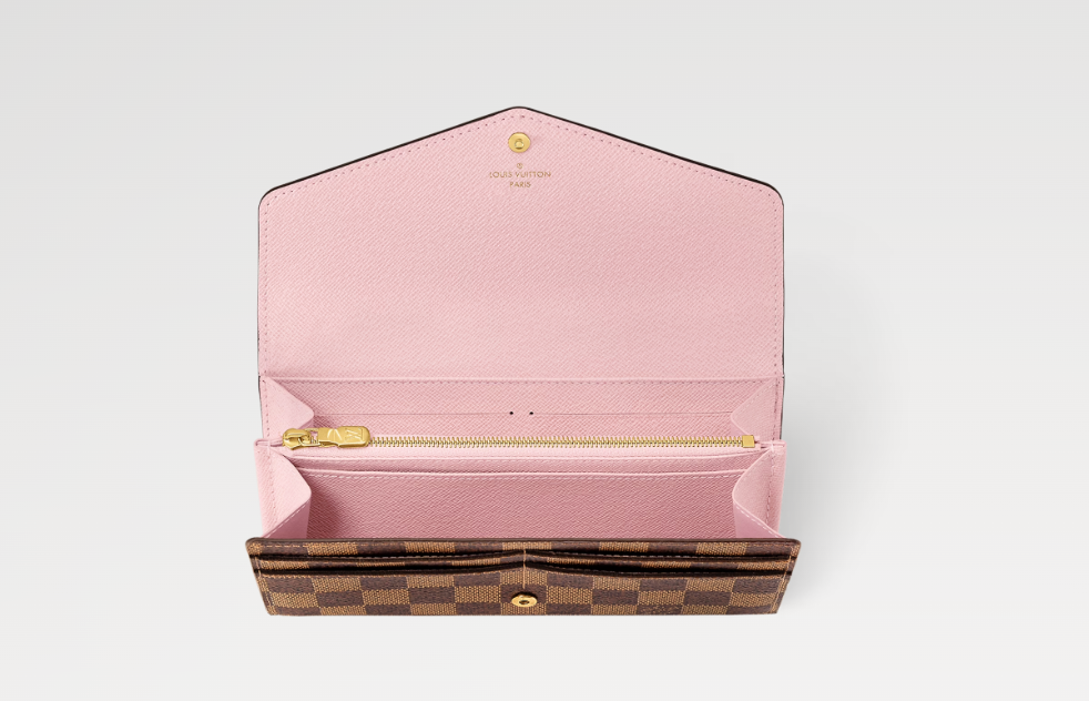 Ava’s Mode SARAH WALLET Damier Ebene Pink