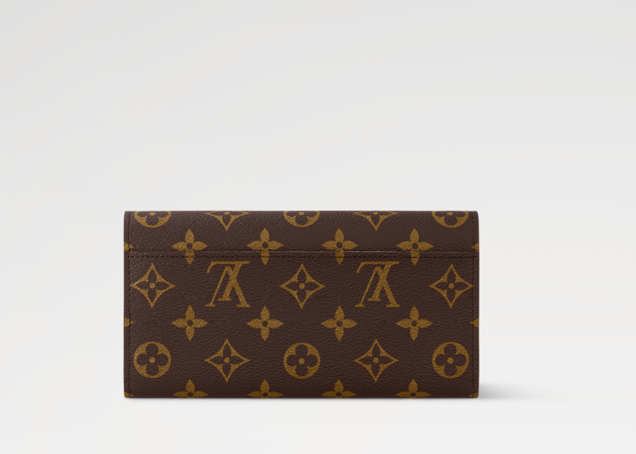 Ava’s Mode SARAH WALLET Monogram Olympe Blue