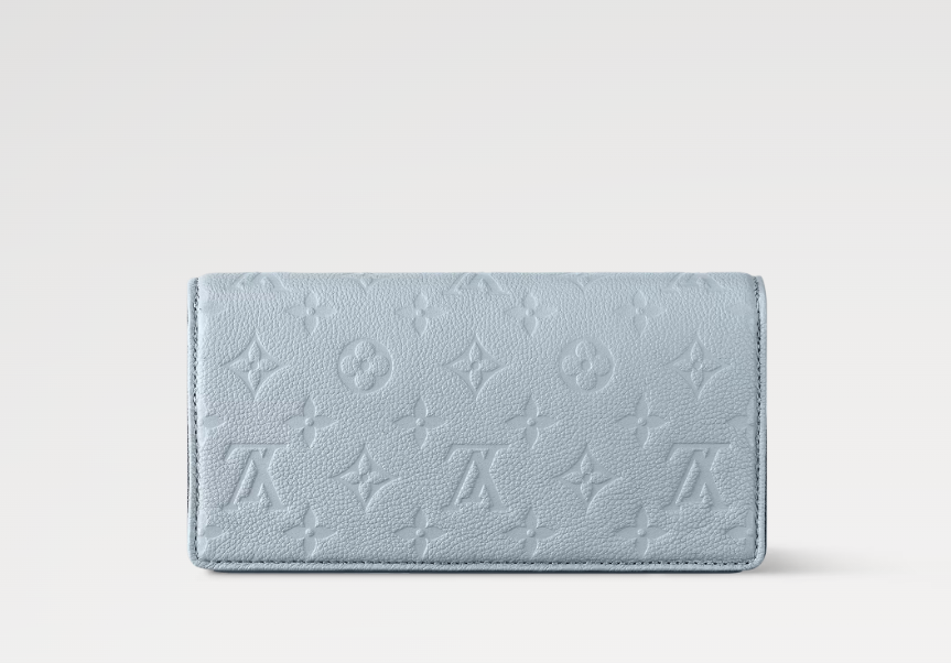 Ava’s Mode Lily Wallet On Chain Blue