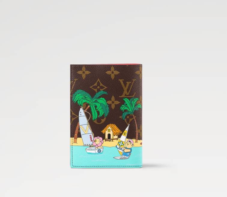 Ava’s Mode PASSPORT COVER Dragon Fruit Pink