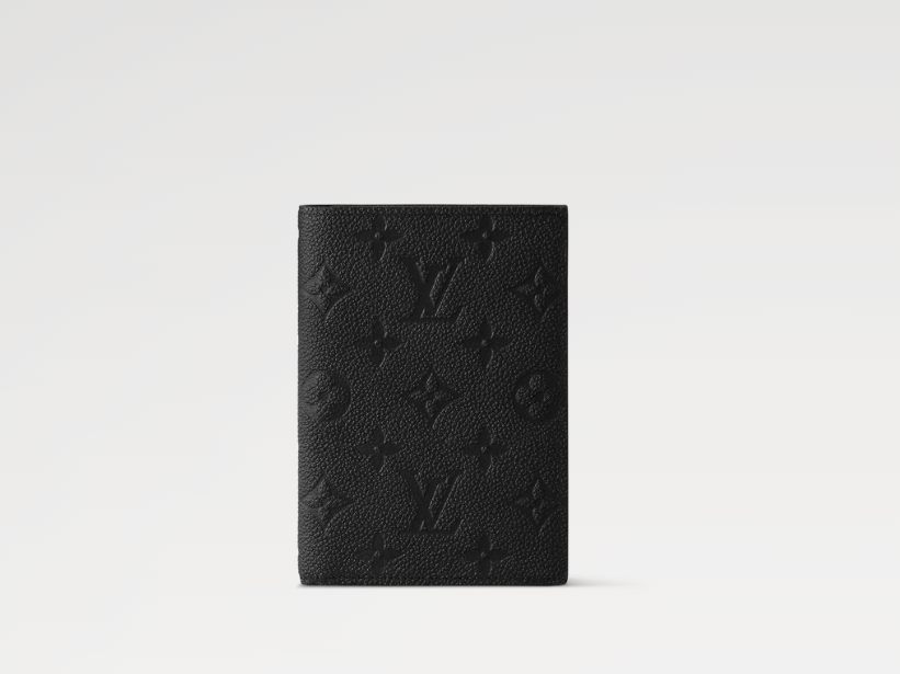 Ava’s Mode PASSPORT COVER Monogram Black
