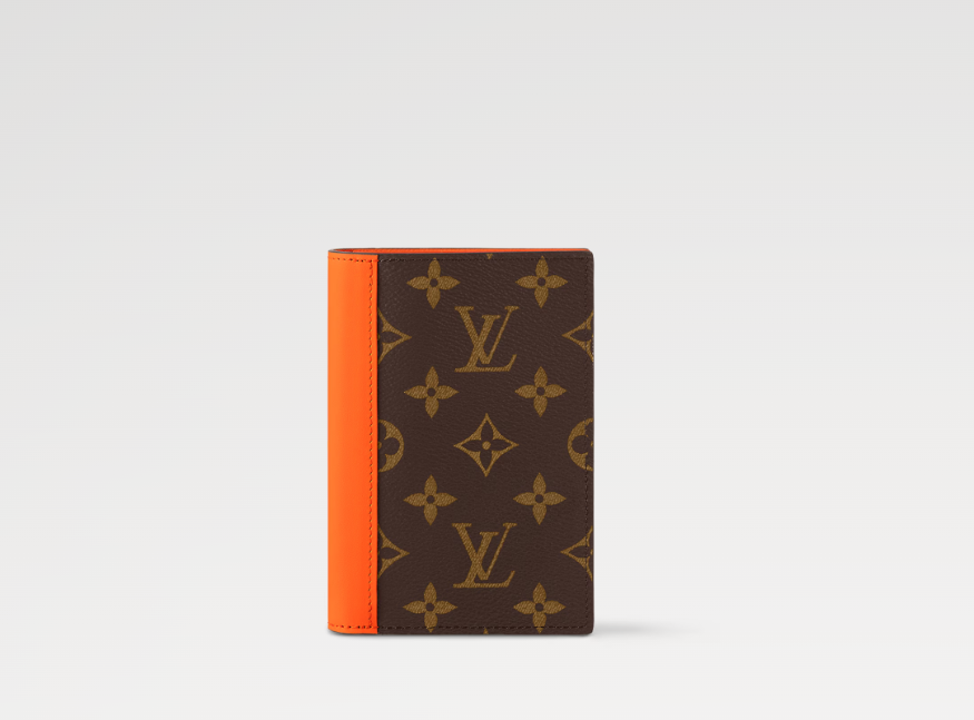 Ava’s Mode PASSPORT COVER Monogram Macassar Coated Canvas