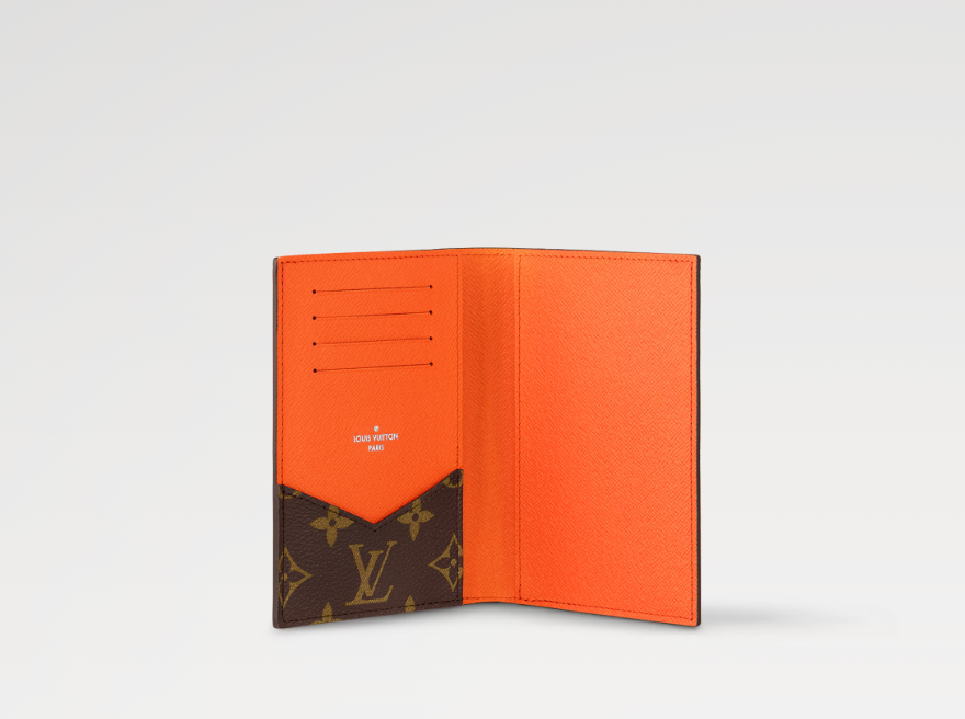 Ava’s Mode PASSPORT COVER Monogram Macassar Coated Canvas