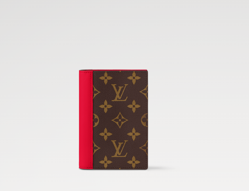 Ava’s Mode PASSPORT COVER Monogram Macassar Coated Canvas