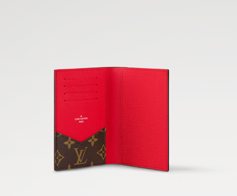 Ava’s Mode PASSPORT COVER Monogram Macassar Coated Canvas