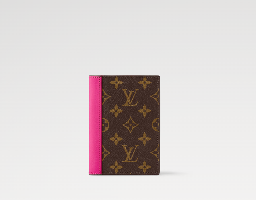 Ava’s Mode PASSPORT COVER Monogram Macassar Coated Canvas