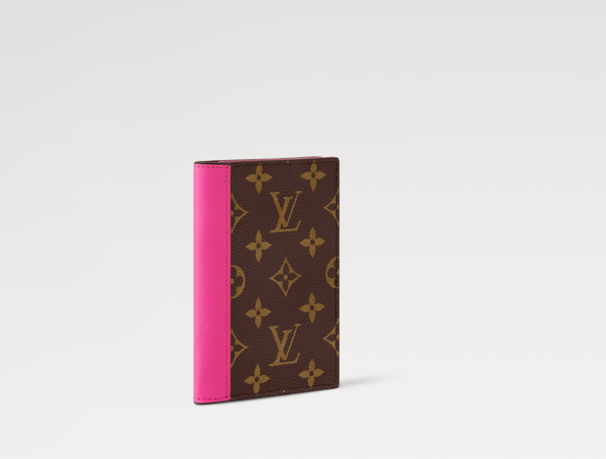 Ava’s Mode PASSPORT COVER Monogram Macassar Coated Canvas