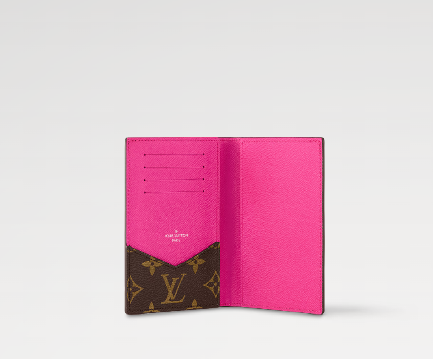 Ava’s Mode PASSPORT COVER Monogram Macassar Coated Canvas