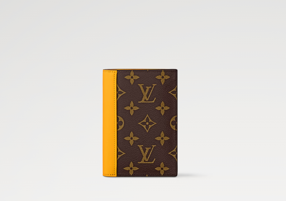 Ava’s Mode PASSPORT COVER Monogram Macassar Coated Canvas