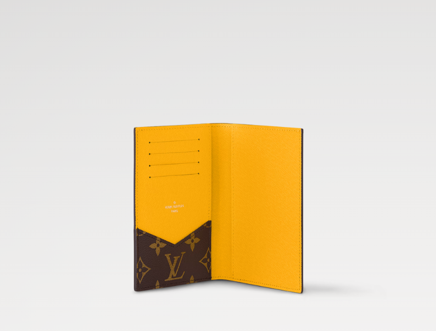 Ava’s Mode PASSPORT COVER Monogram Macassar Coated Canvas