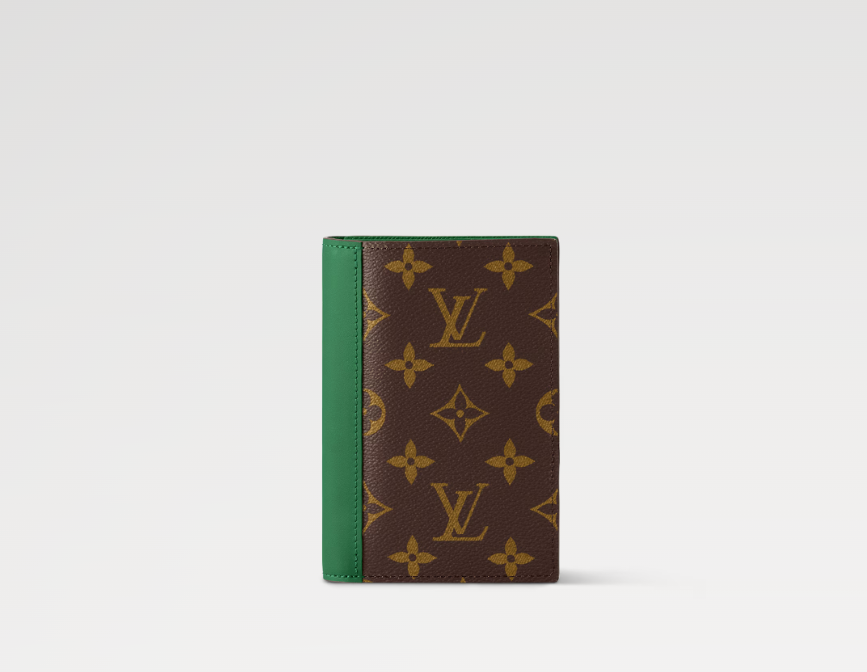 Ava’s Mode PASSPORT COVER Monogram Macassar Coated Canvas