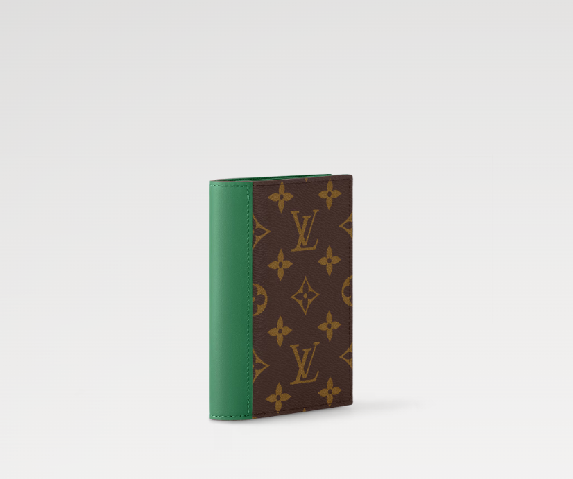 Ava’s Mode PASSPORT COVER Monogram Macassar Coated Canvas