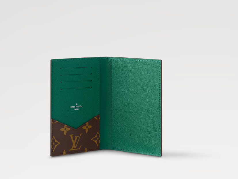 Ava’s Mode PASSPORT COVER Monogram Macassar Coated Canvas