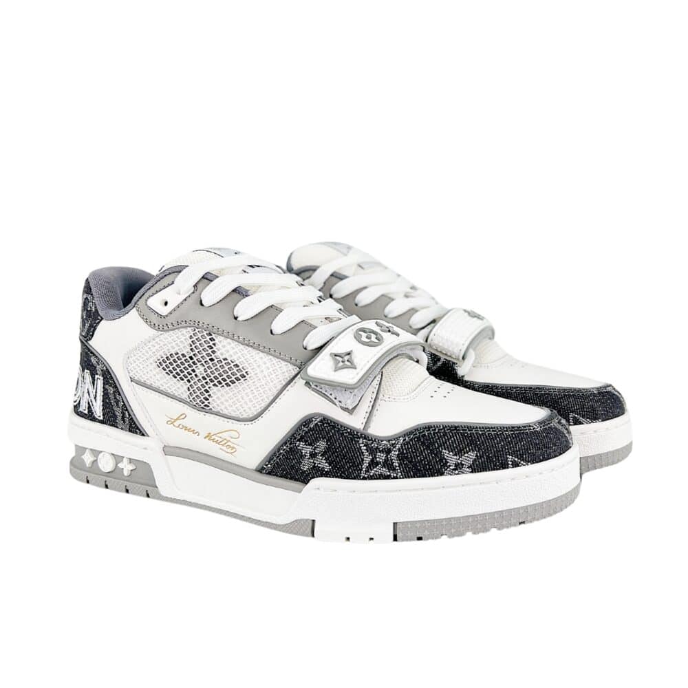 LV LV TRAINER SNEAKERS GREY 1ADF0U