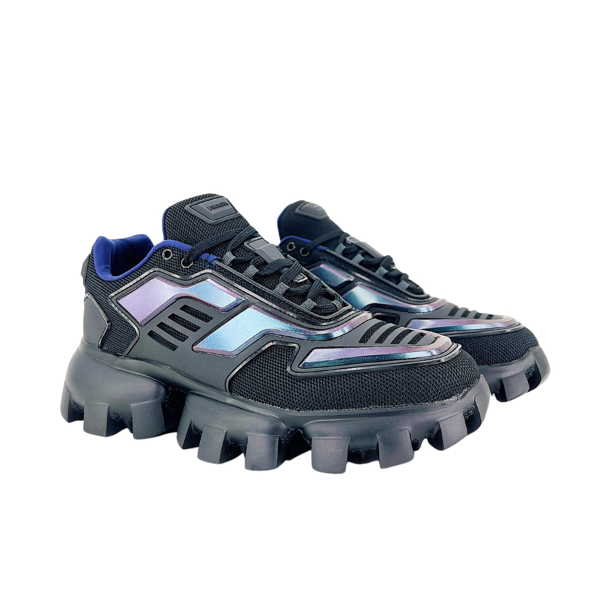 PR CLOUDBUST THUNDER LOW TOP SNEAKERS IN FABRIC IRIDESCENT