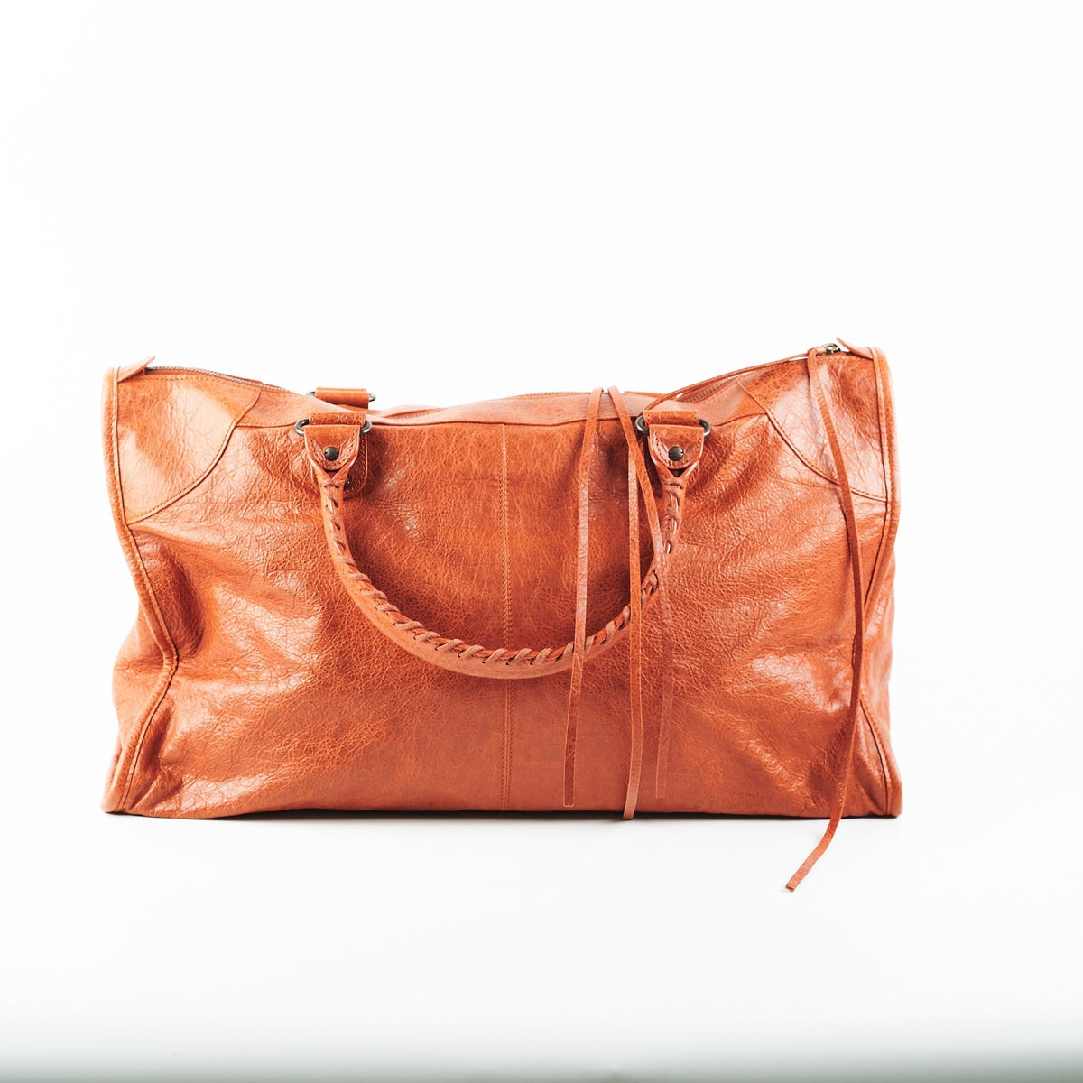 balenciaga Large City Brown Bag