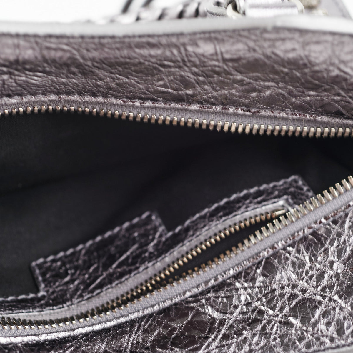 balenciaga Neo Cagole XS Bag Silver