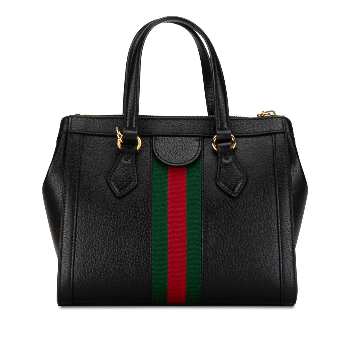 GUCCI Small Leather Ophidia Satchel