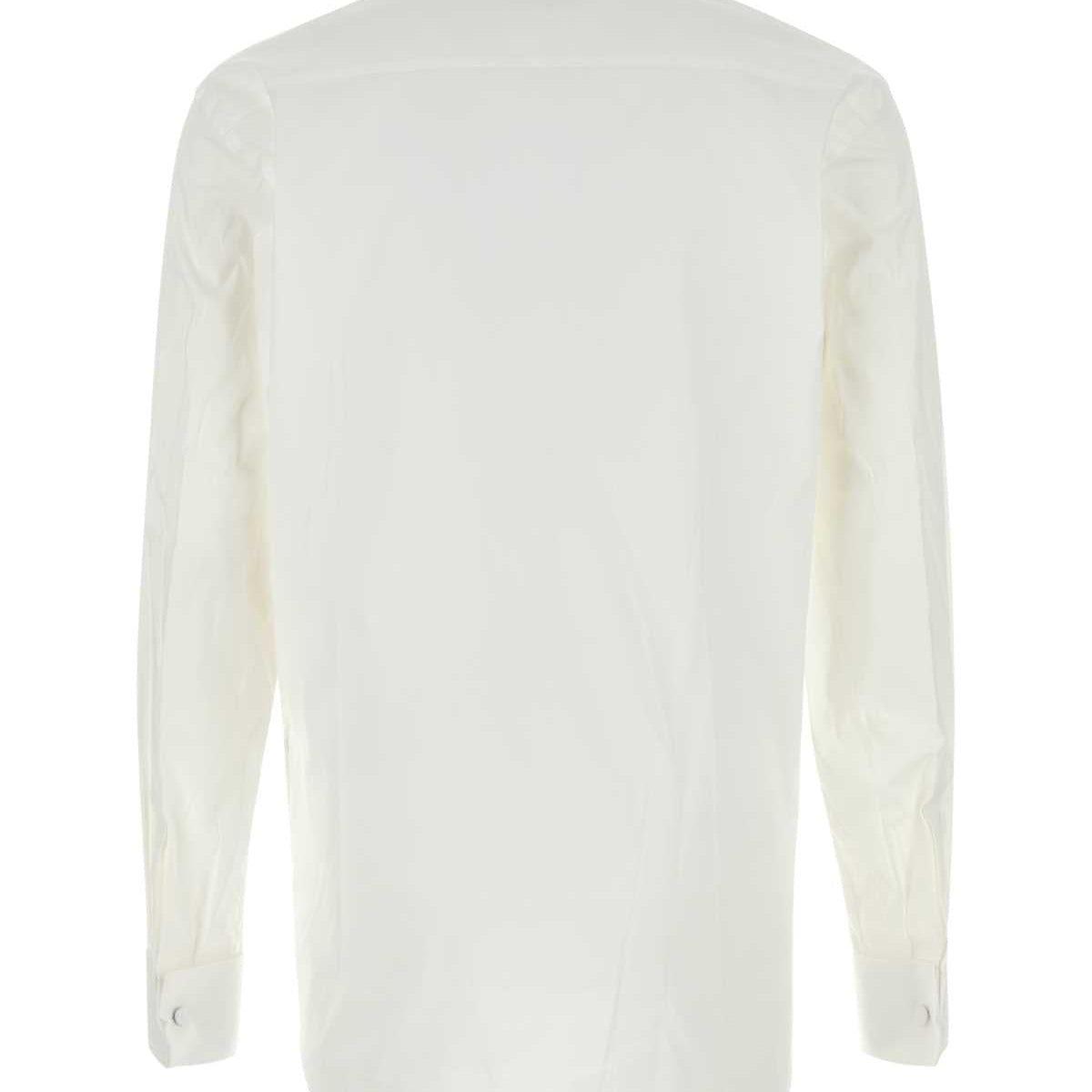PRADA Stretch Cotton Blend Shirt - SS25 Collection