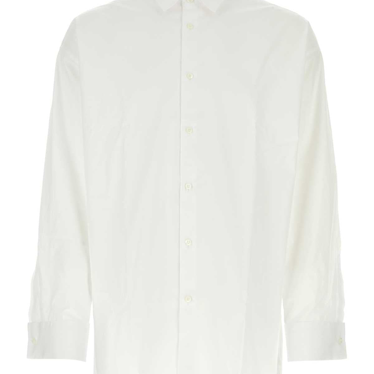 PRADA Tailored Poplin Shirt for Men - SS25 Collection