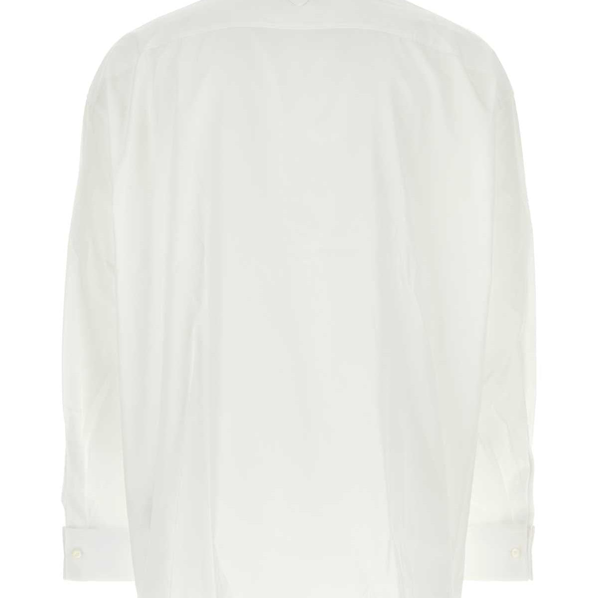 PRADA Tailored Poplin Shirt for Men - SS25 Collection